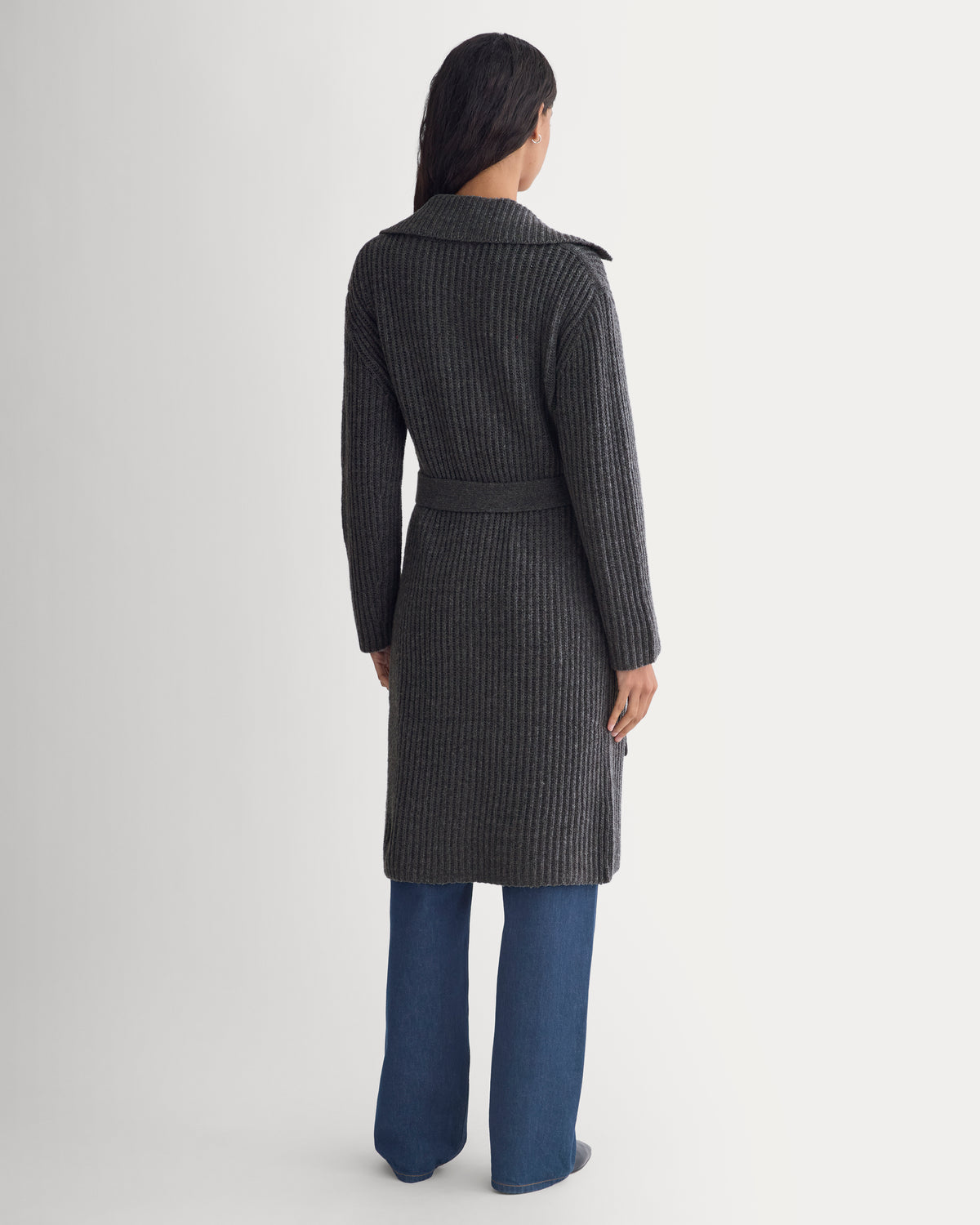 Sweater Robe in Lofty Merino - Better Beige | Zinc