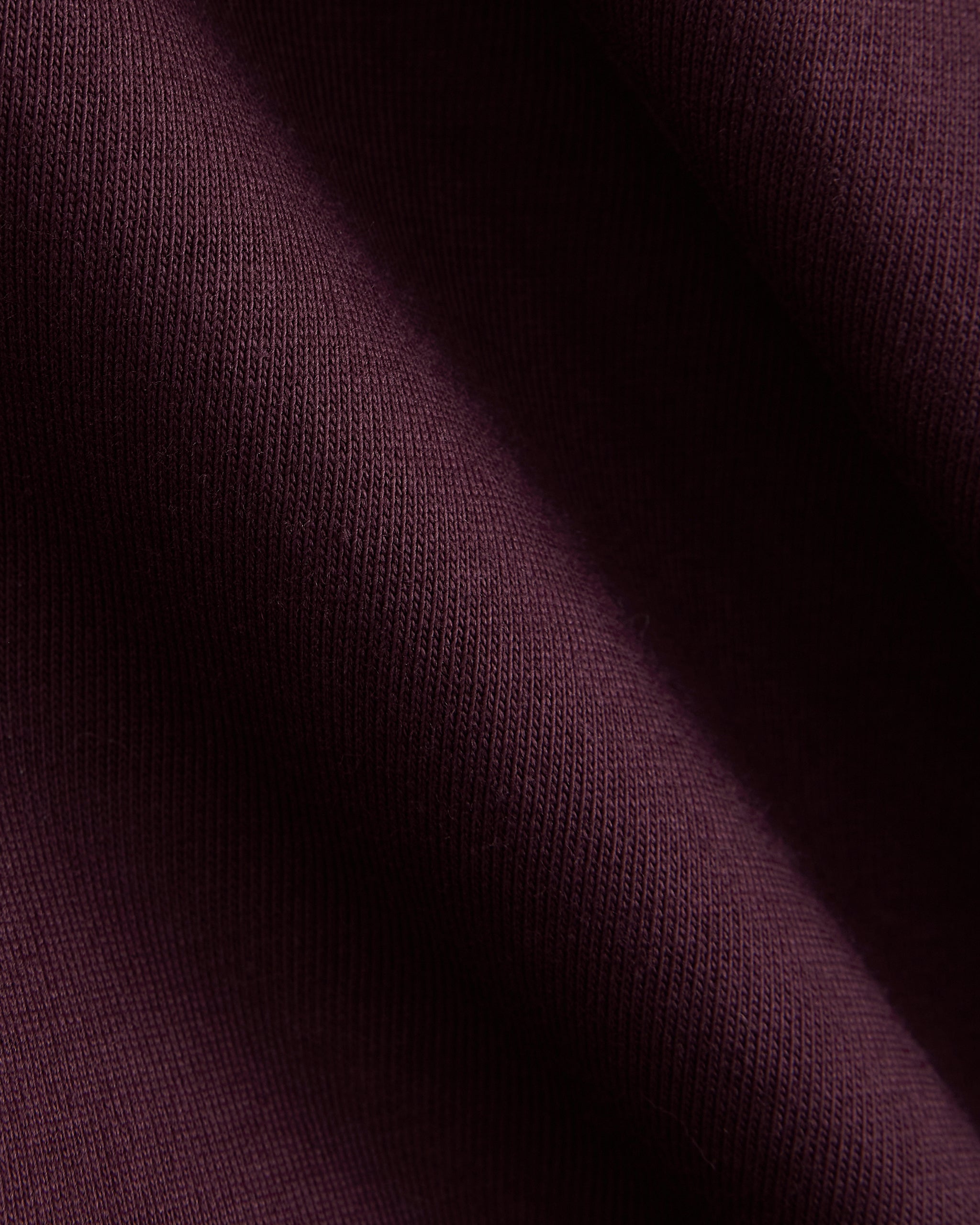 Forever Jersey Oversized Tee | Deep Plum