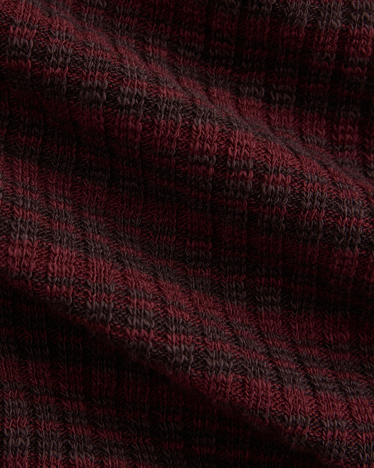 The Cozy Rib Henley | Cabernet / Coffee Bean