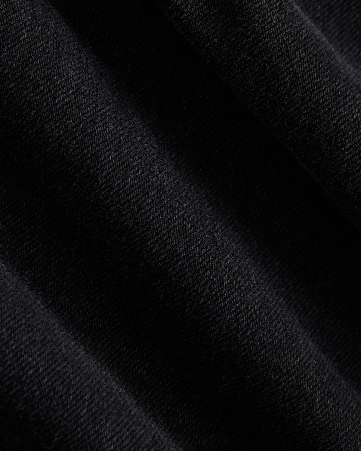 Relaxed Denim Shirt | Washed Black