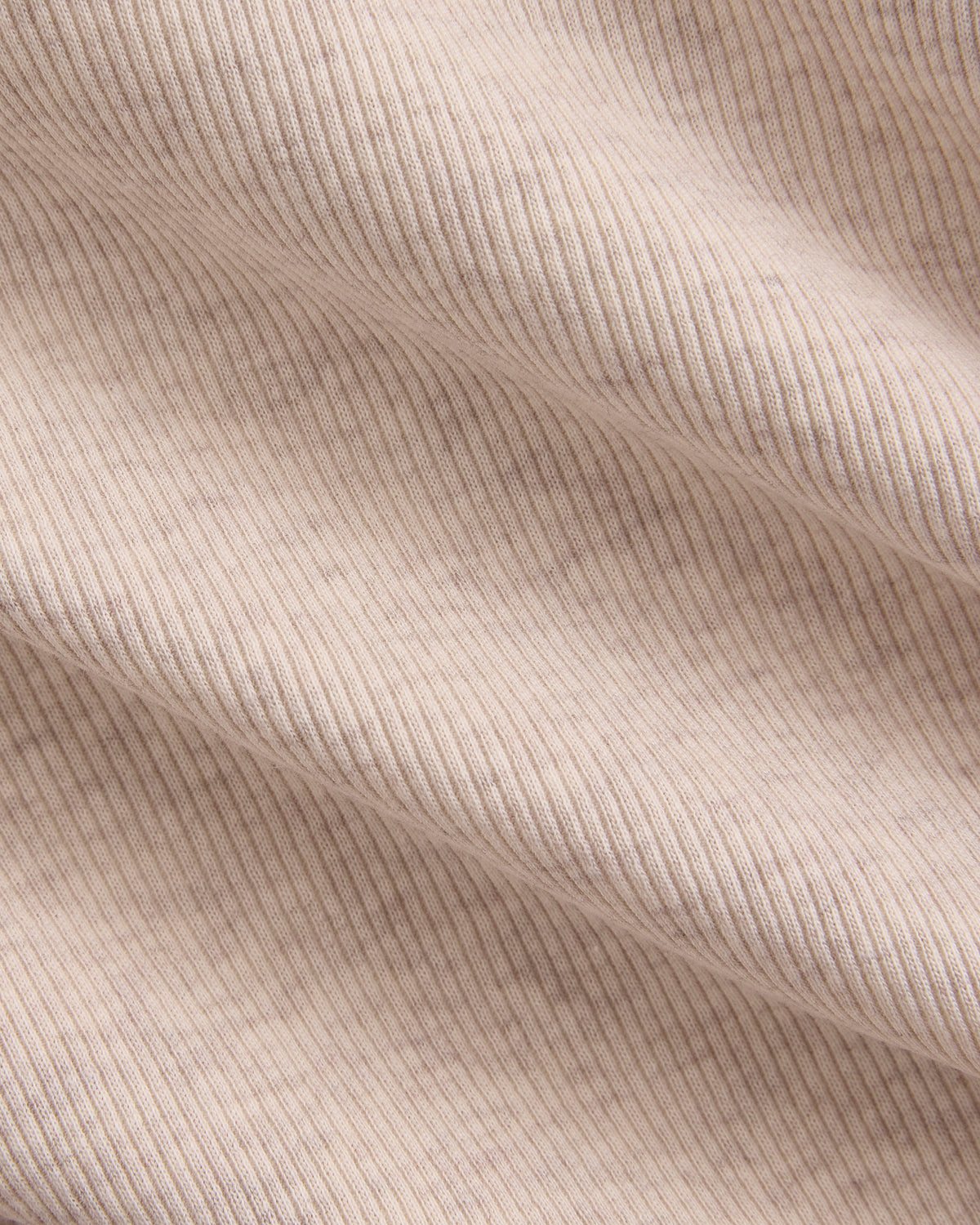 The Luxe Rib Turtleneck | Heathered Oat