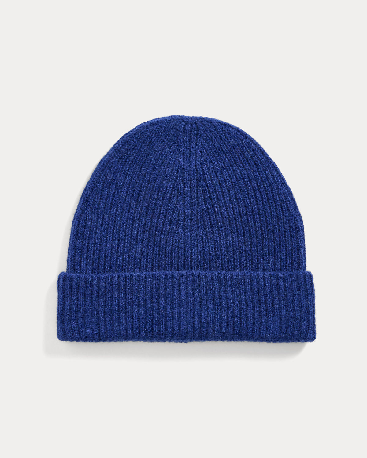 The Cashmere Ribbed Beanie