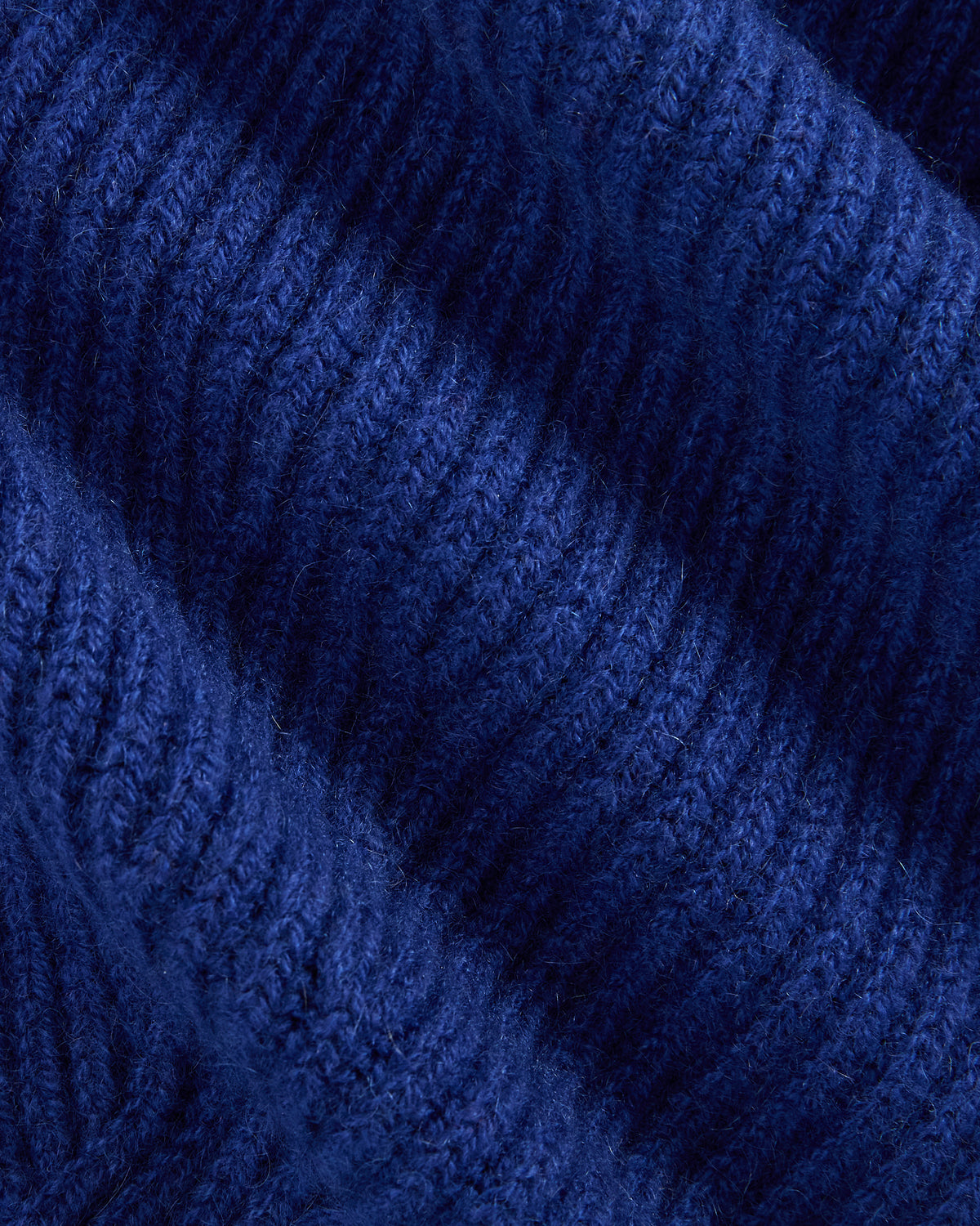 The Cashmere Ribbed Beanie