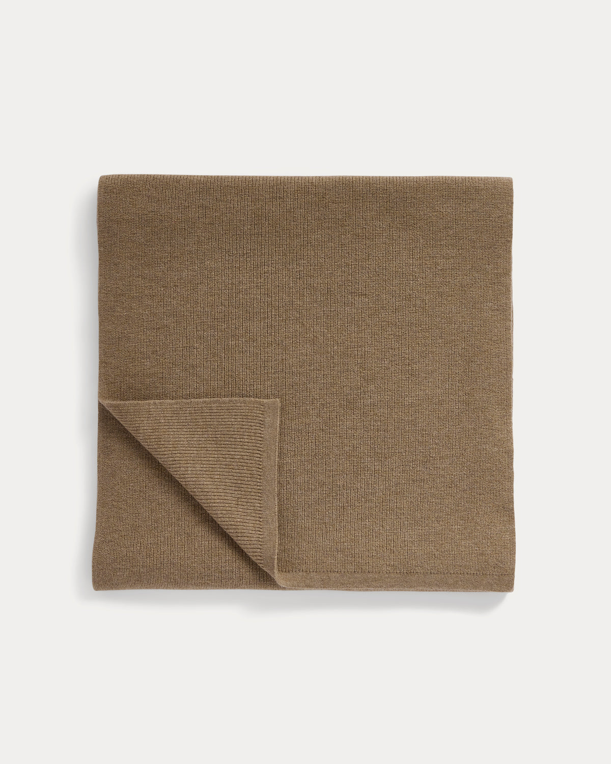 The Cabin Scarf | Dark Heathered Camel