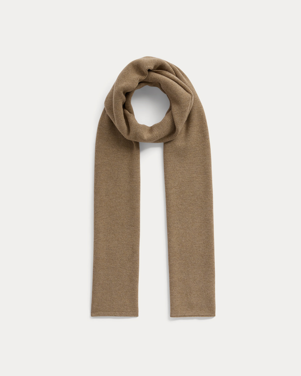 The Cabin Scarf | Dark Heathered Camel