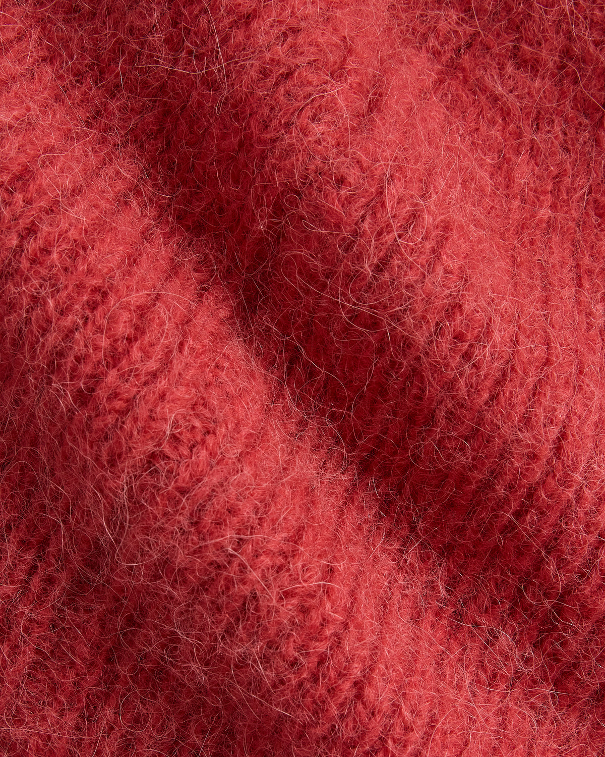 Fuzzy Alpaca Trapper Hat | Berry Red