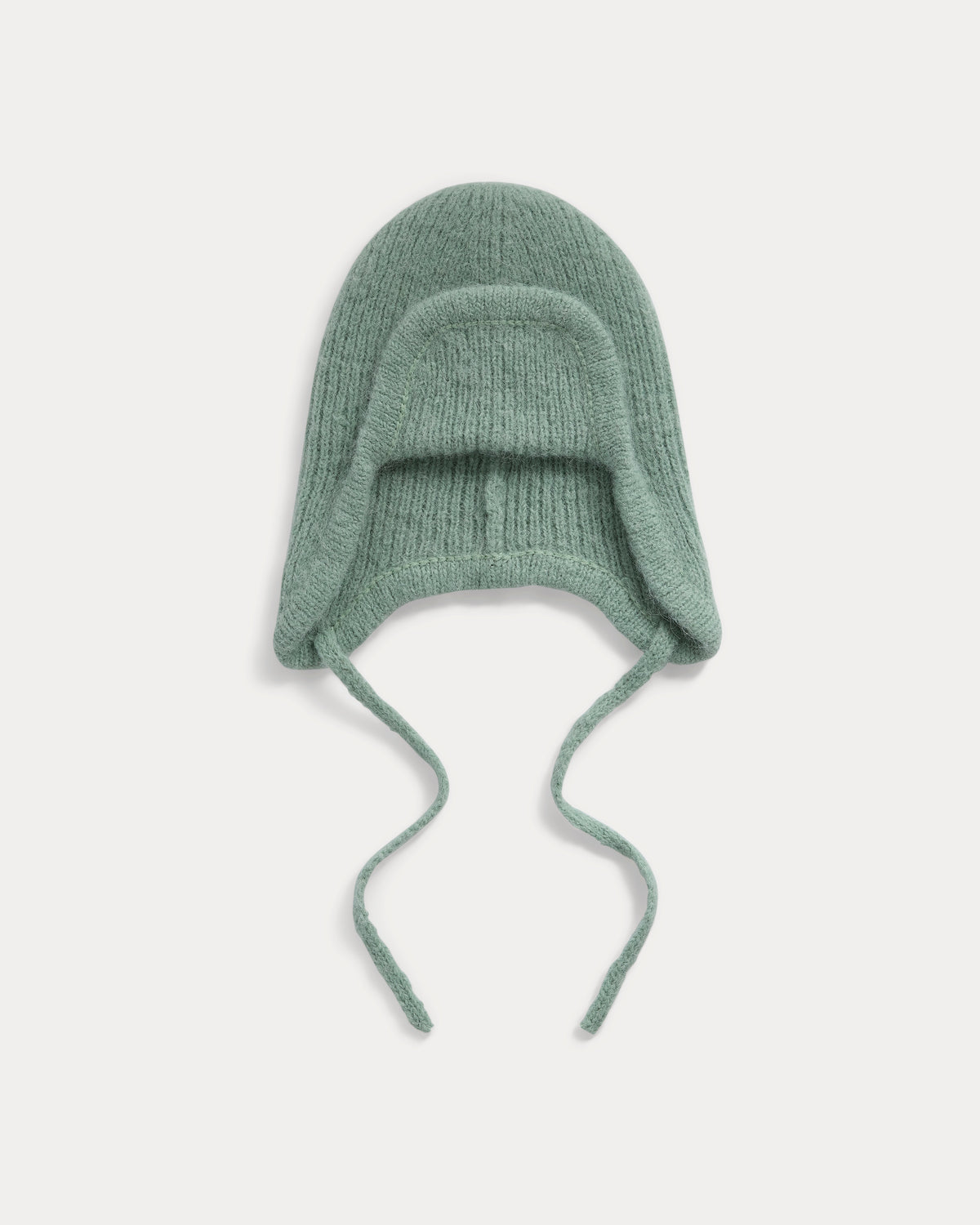 Fuzzy Alpaca Trapper Hat | Seafoam Blue