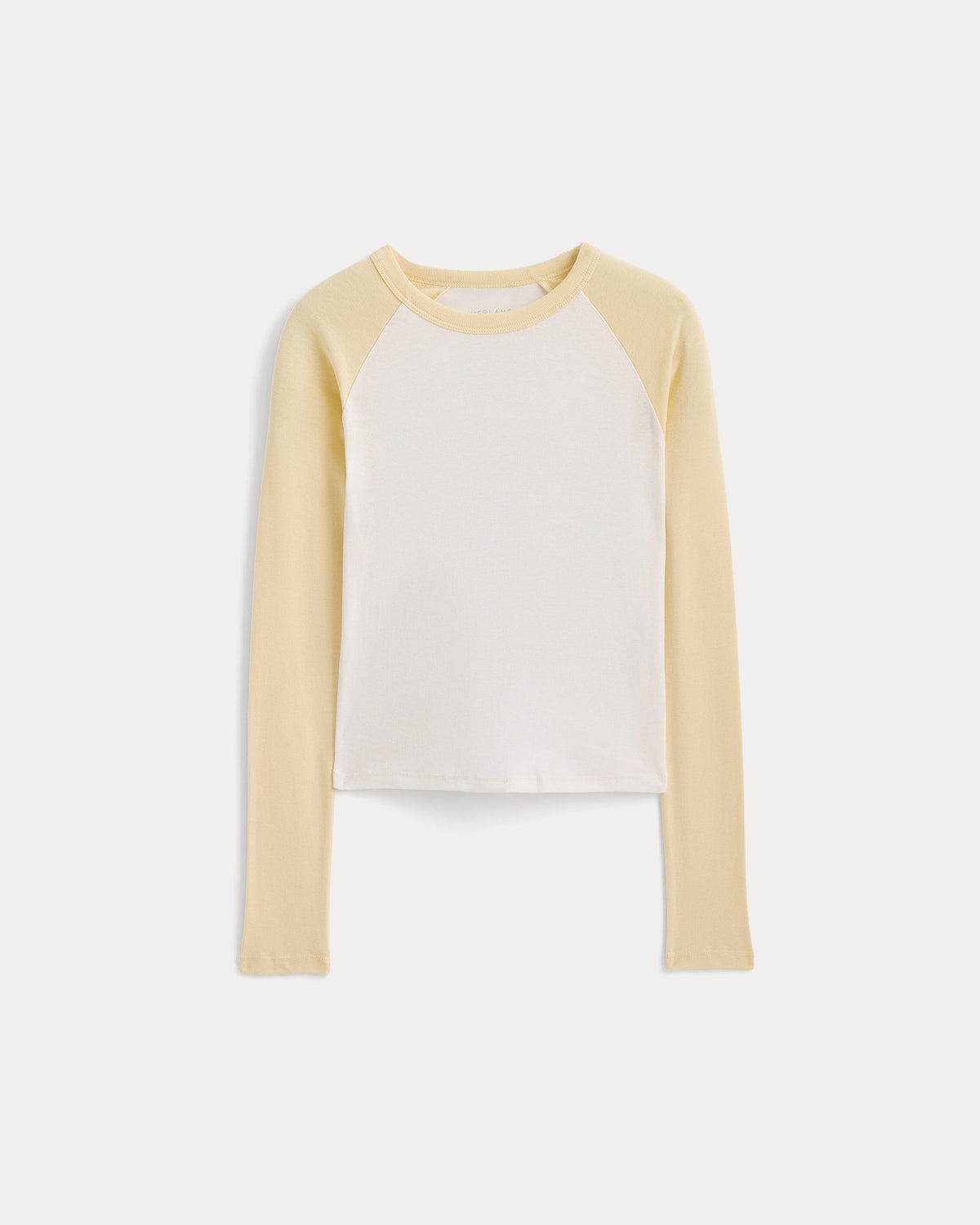 RetroSoft Cotton Ragland Crew | Italian Straw