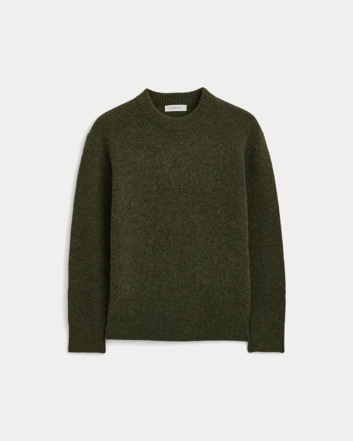 Alpaca Pullover Sweater | Dark Forest