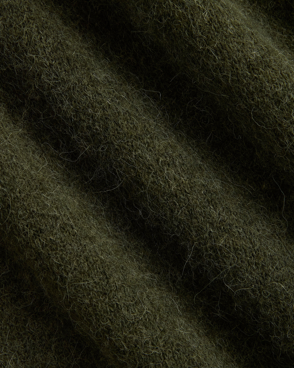 Alpaca Pullover Sweater | Dark Forest