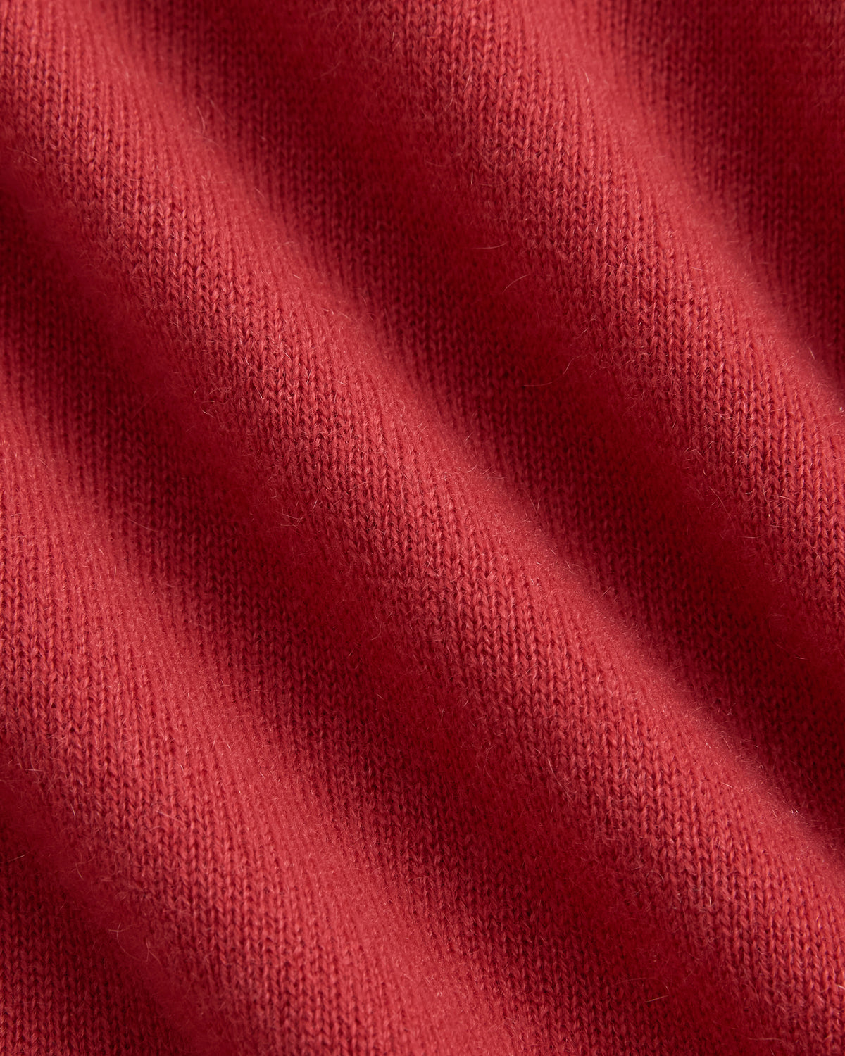 Cashmere Slim Crew Sweater | Vintage Red