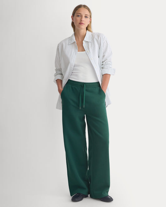 Luxe Fleece Wide-Leg Sweatpant | Ponderosa Pine