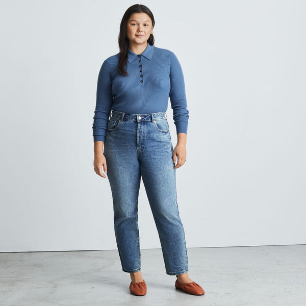 The '90s Cheeky Hourglass Jean | Vintage Mid Blue | 26.5