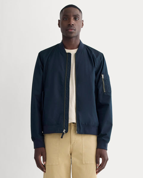 The Bomber Jacket | Uniform | Deep Navy – Everlane