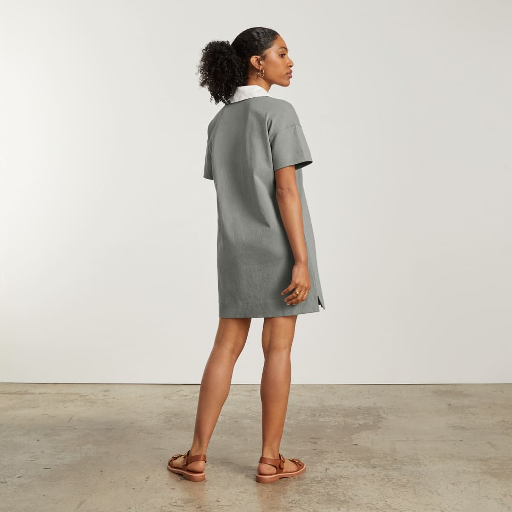 The Organic Cotton Polo Dress | Clay Everlane The Organic Cotton Polo Dress | Clay Everlane