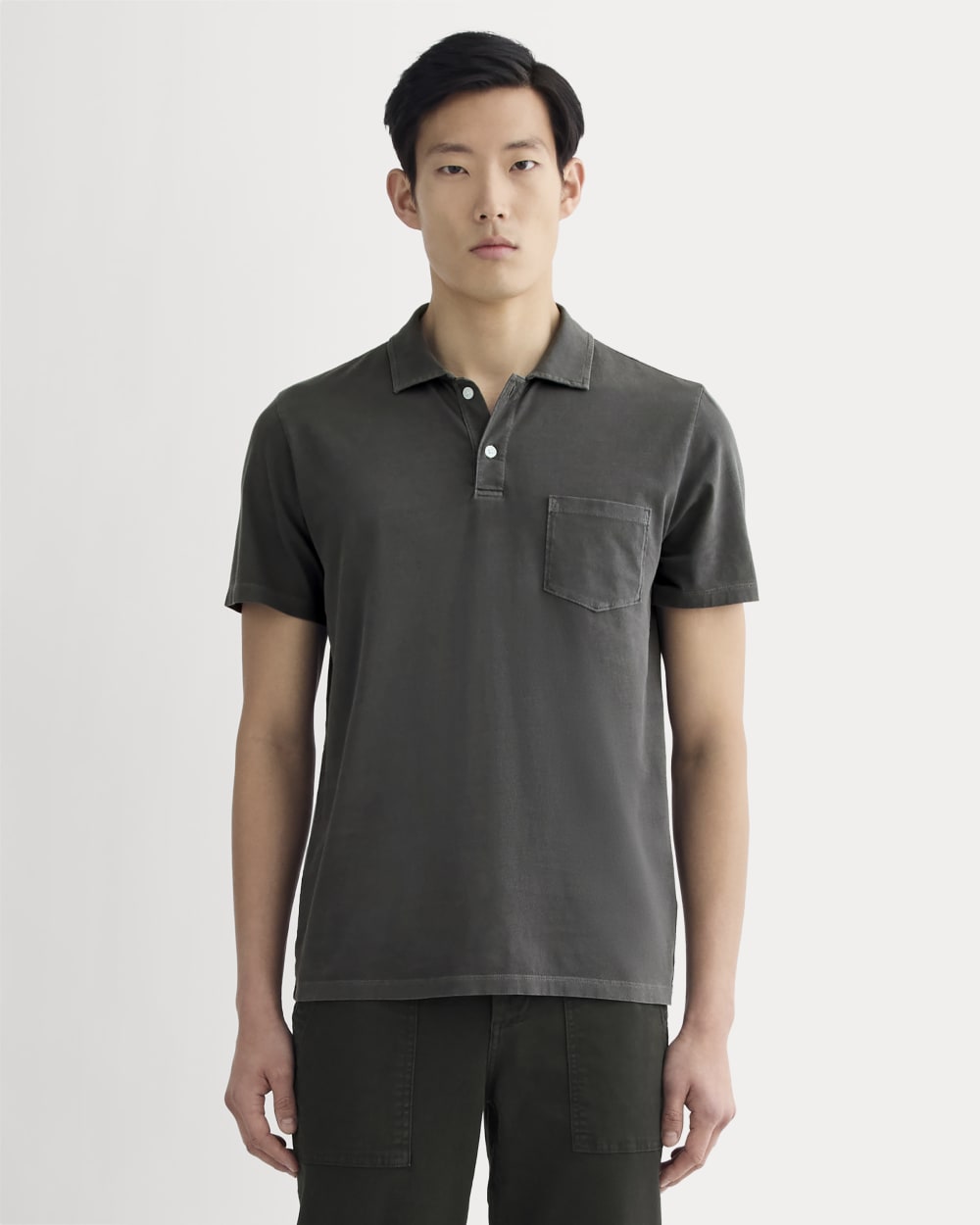 The Essential Organic Garment-Dyed Polo
