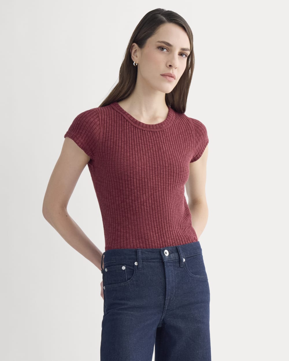 womens-rib-knit-organic-cotton-crew-pomegranate