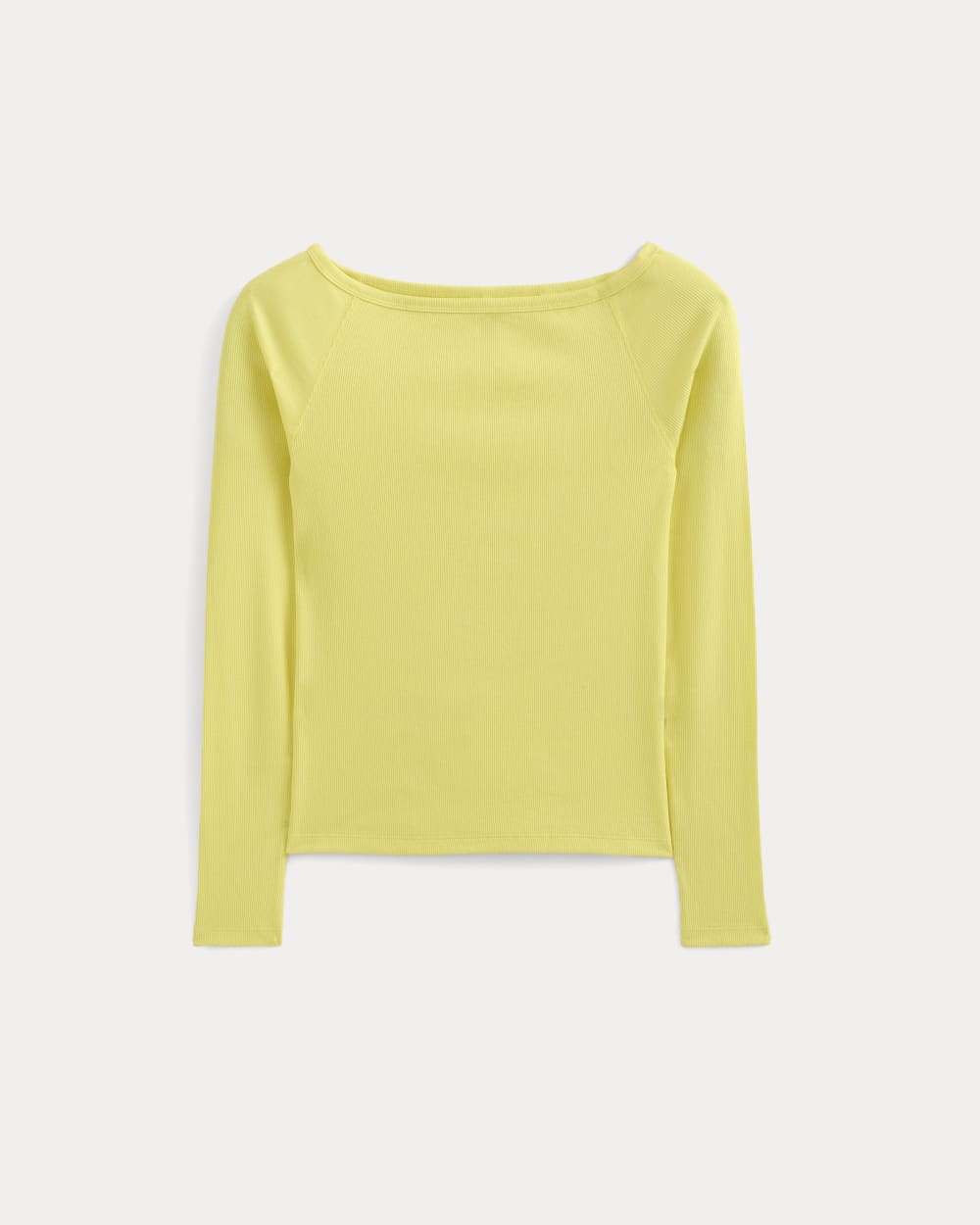 womens-luxe-rib-boatneck-top-celandine | alt