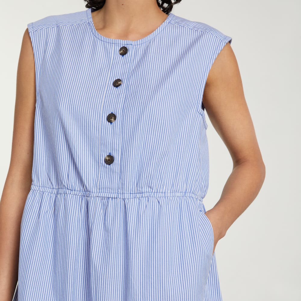 womens-tiered-midi-dress-white-blue