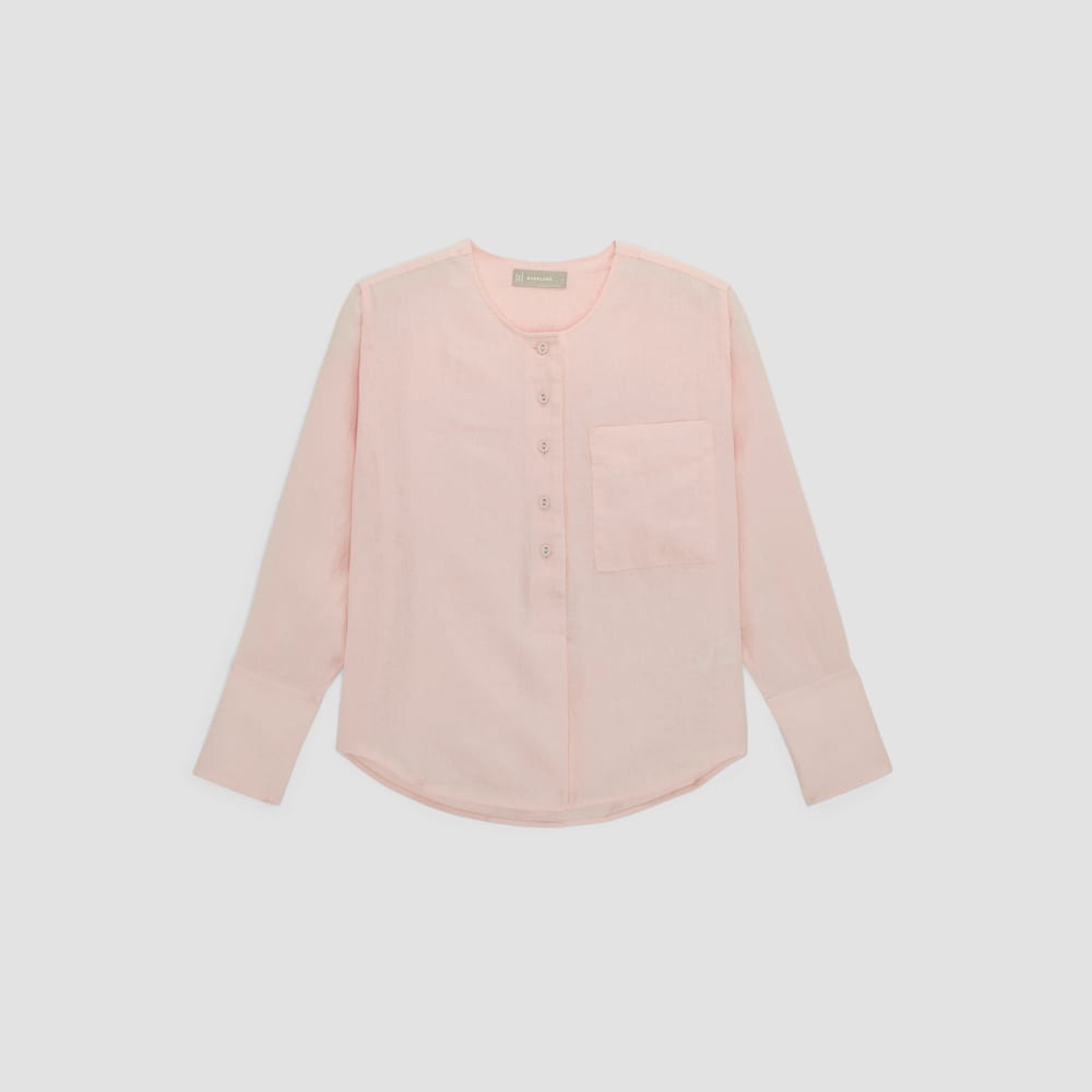 womens-linen-popover-shirt-petal-pink | alt