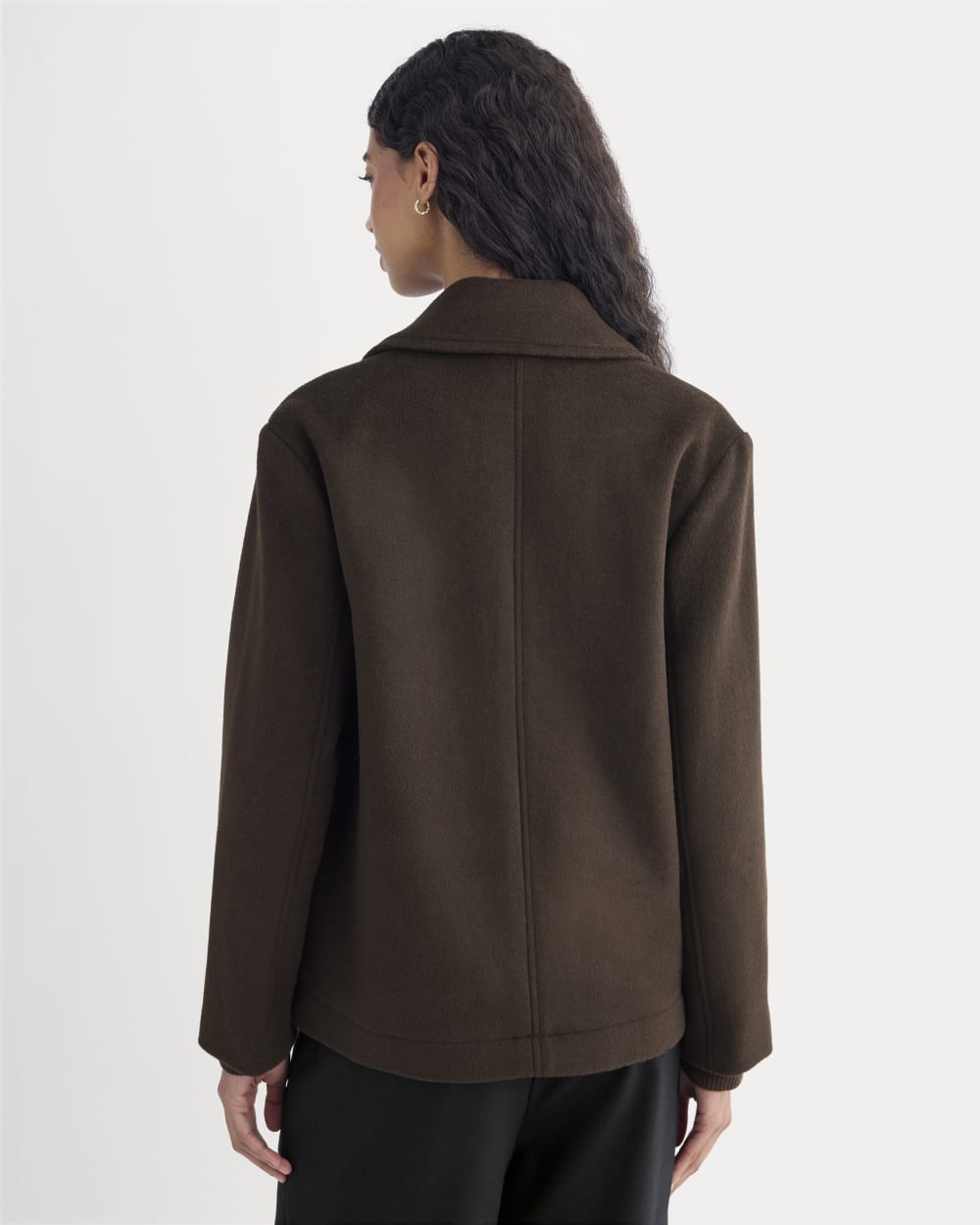 ReWool Short Peacoat | Dark Chocolate – Everlane