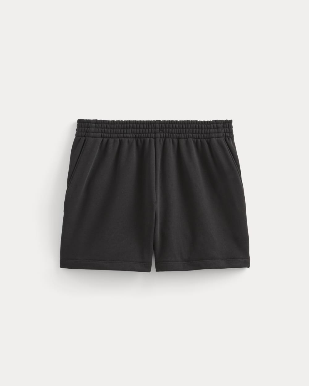 womens-off-duty-french-terry-short-black | alt