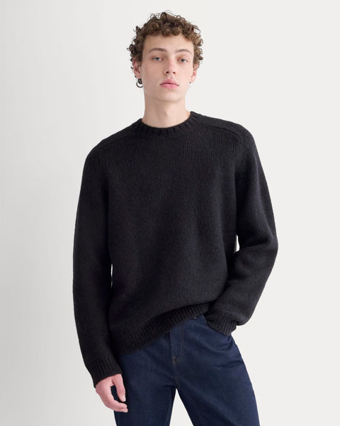 The Cloud Crewneck Sweater | Black – Everlane