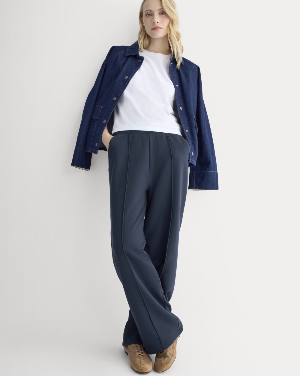 Lightweight Terry Pintuck Sweatpant