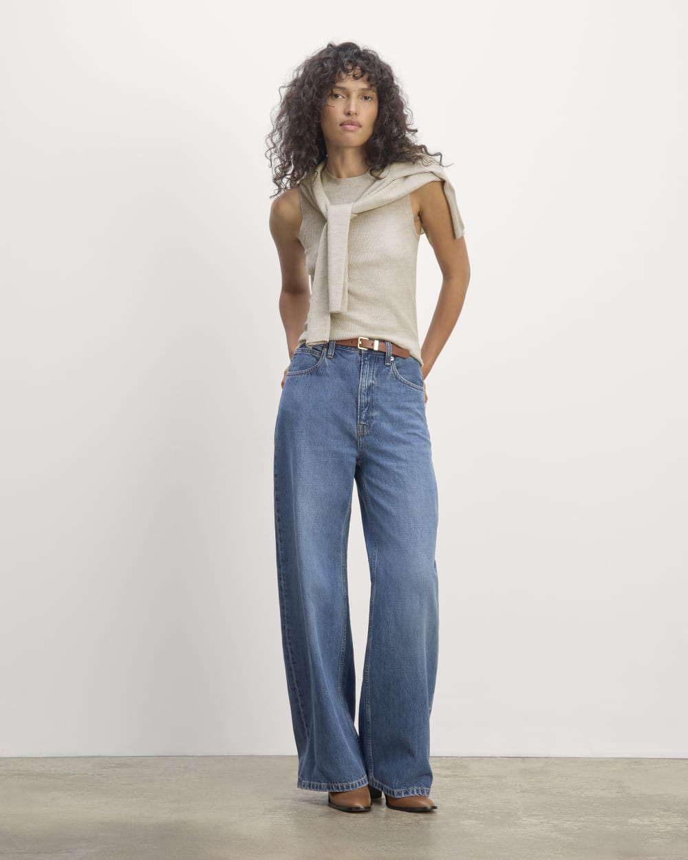 The Tank in Ultrasoft Merino | Heather Oatmeal – Everlane