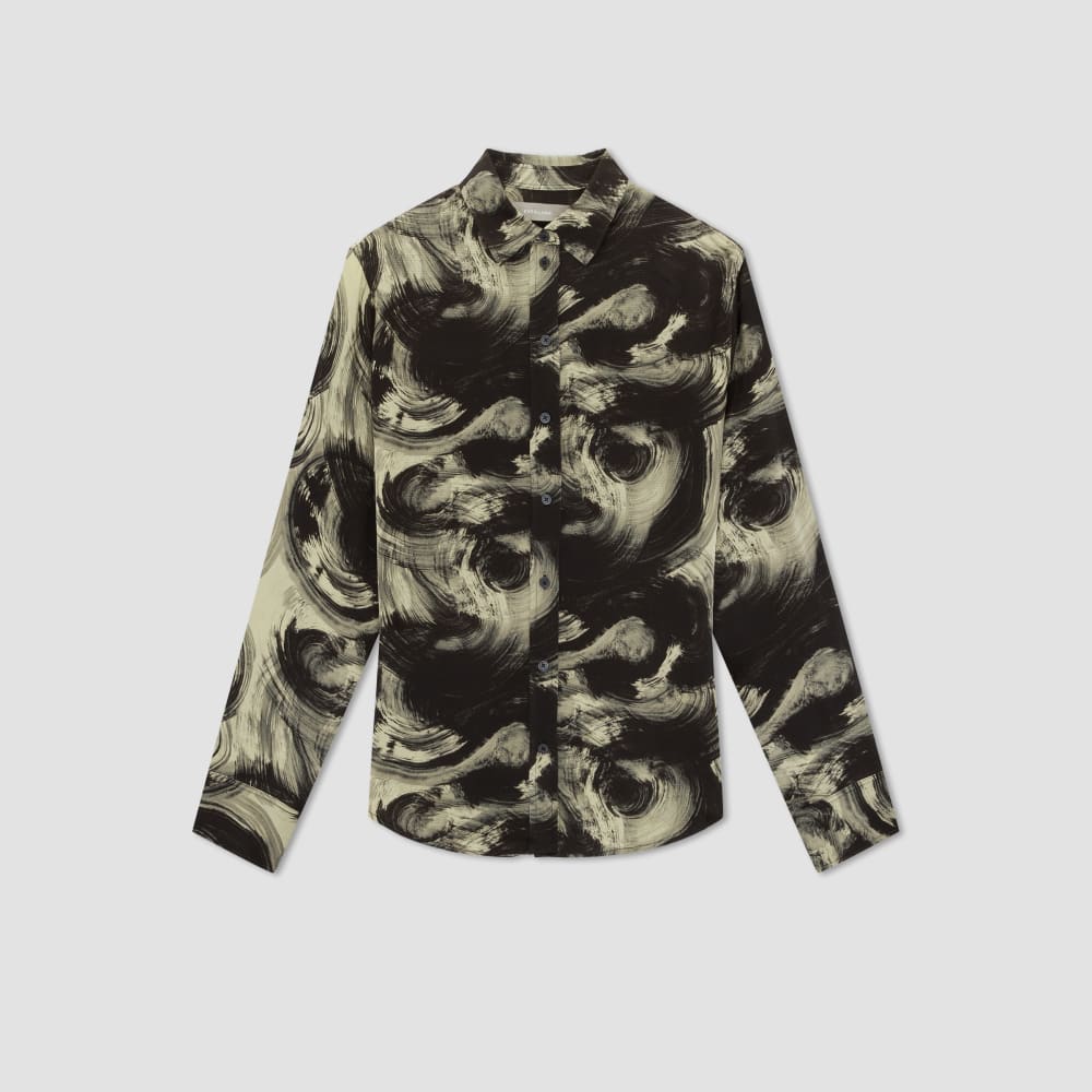 womens-satin-relaxed-shirt-pale-yellow | alt