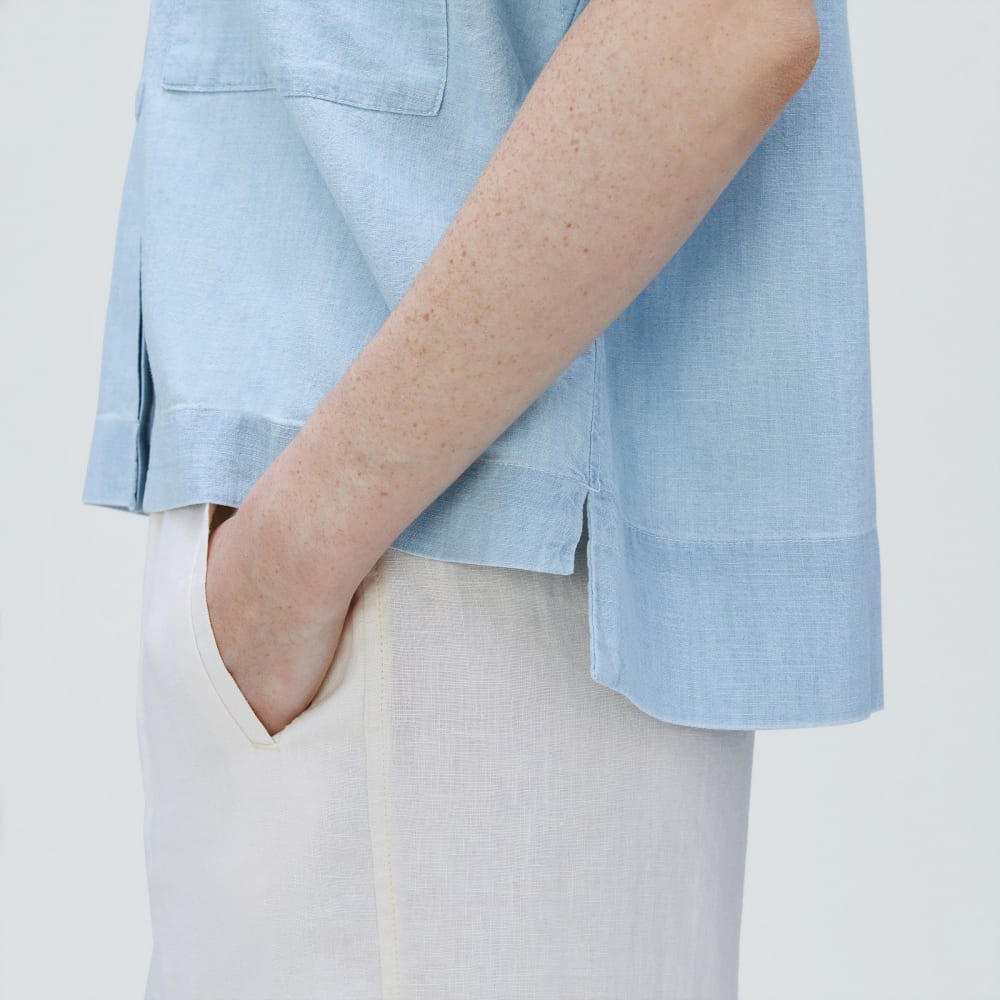 womens-rechambray-box-shirt-icy-blue