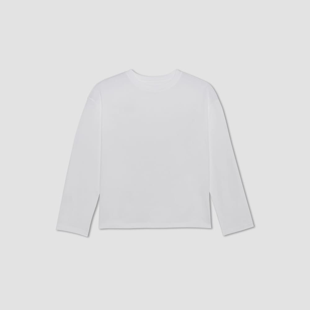 womens-organic-ctn-relaxed-ls-tee-white | alt