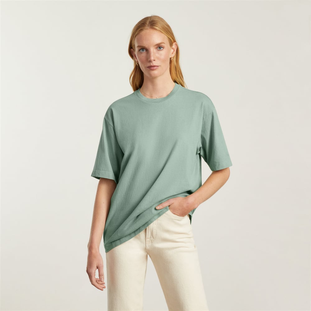 unisex-everyone-premium-weight-tee-white-sage | alt