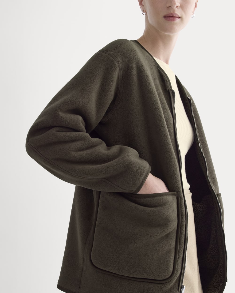Reversible Teddy Jacket | Coffee Bean – Everlane