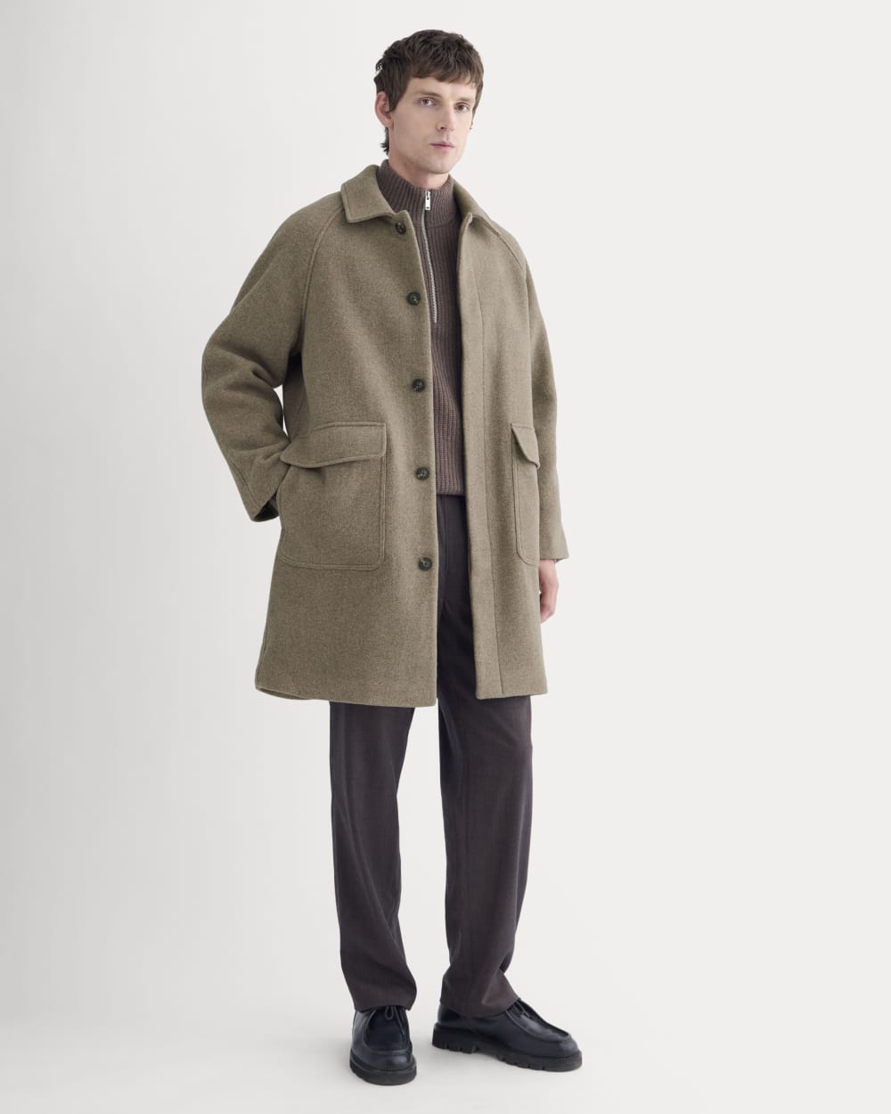 ReWool Car Coat | Heather Taupe – Everlane