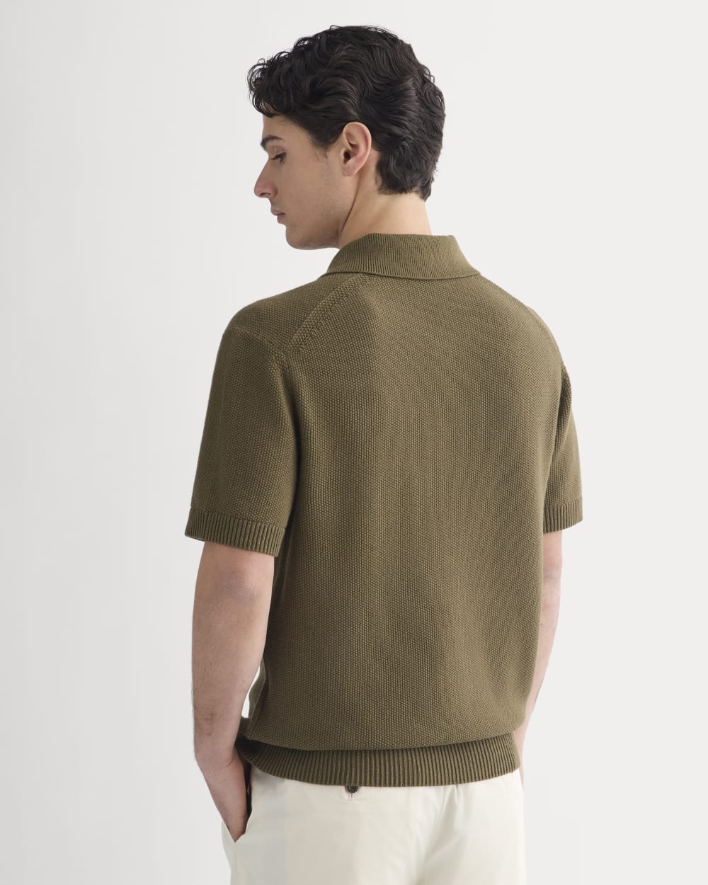 Seed Stitch Polo | Beech – Everlane