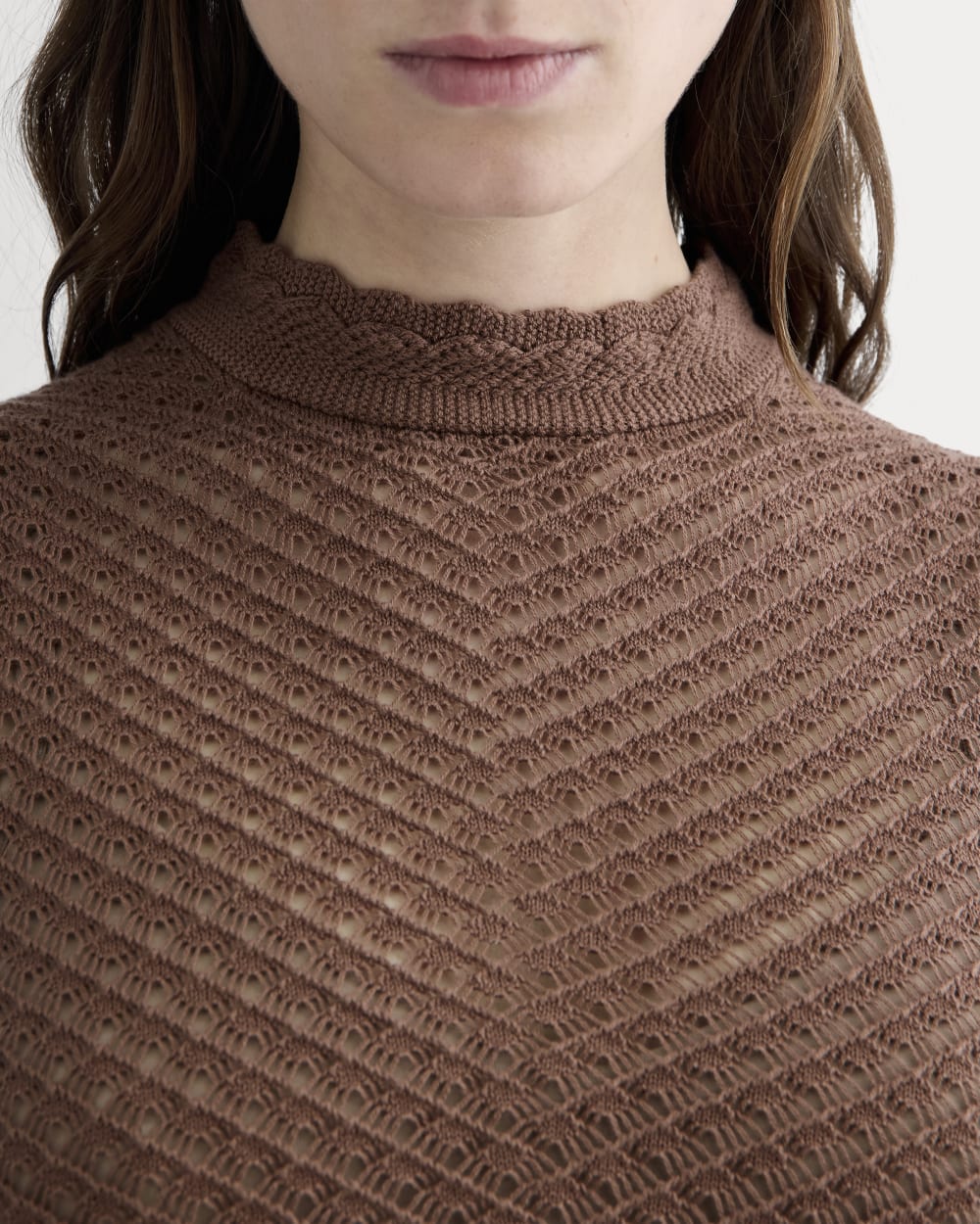 The Lace Knit Tank | Mocha – Everlane