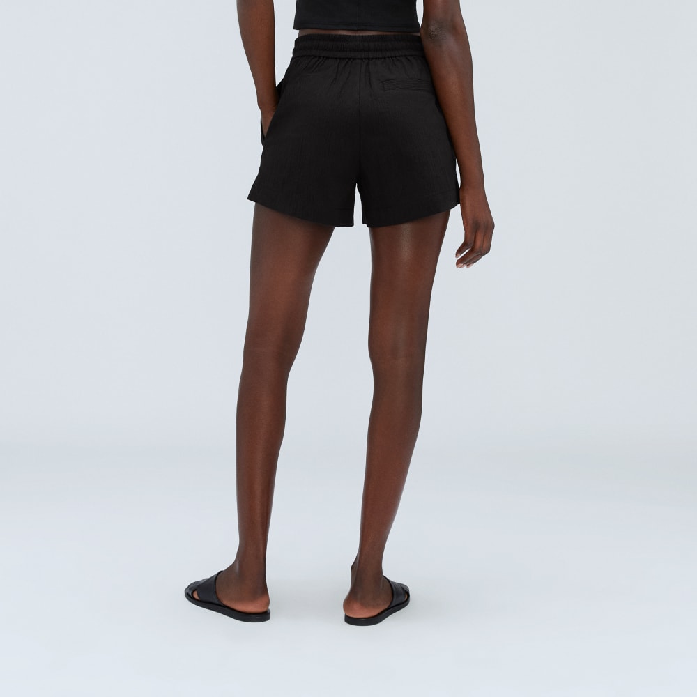 womens-seersucker-boxer-short-black