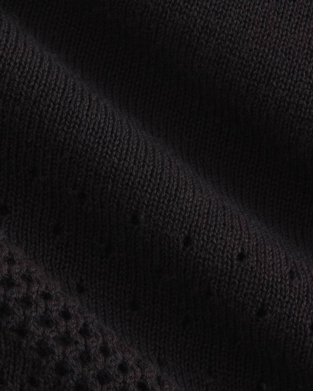 womens-lace-knit-cami-black
