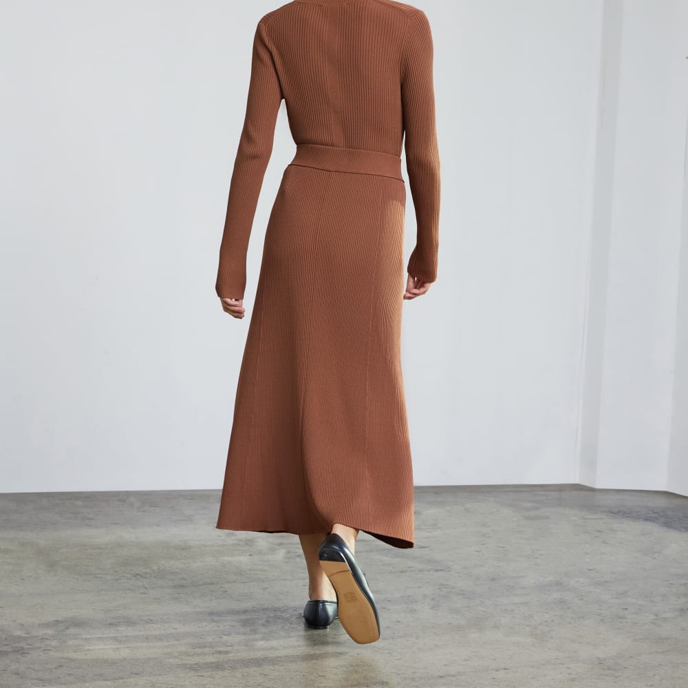 womens-ribbed-knit-skirt-cocoa-brown