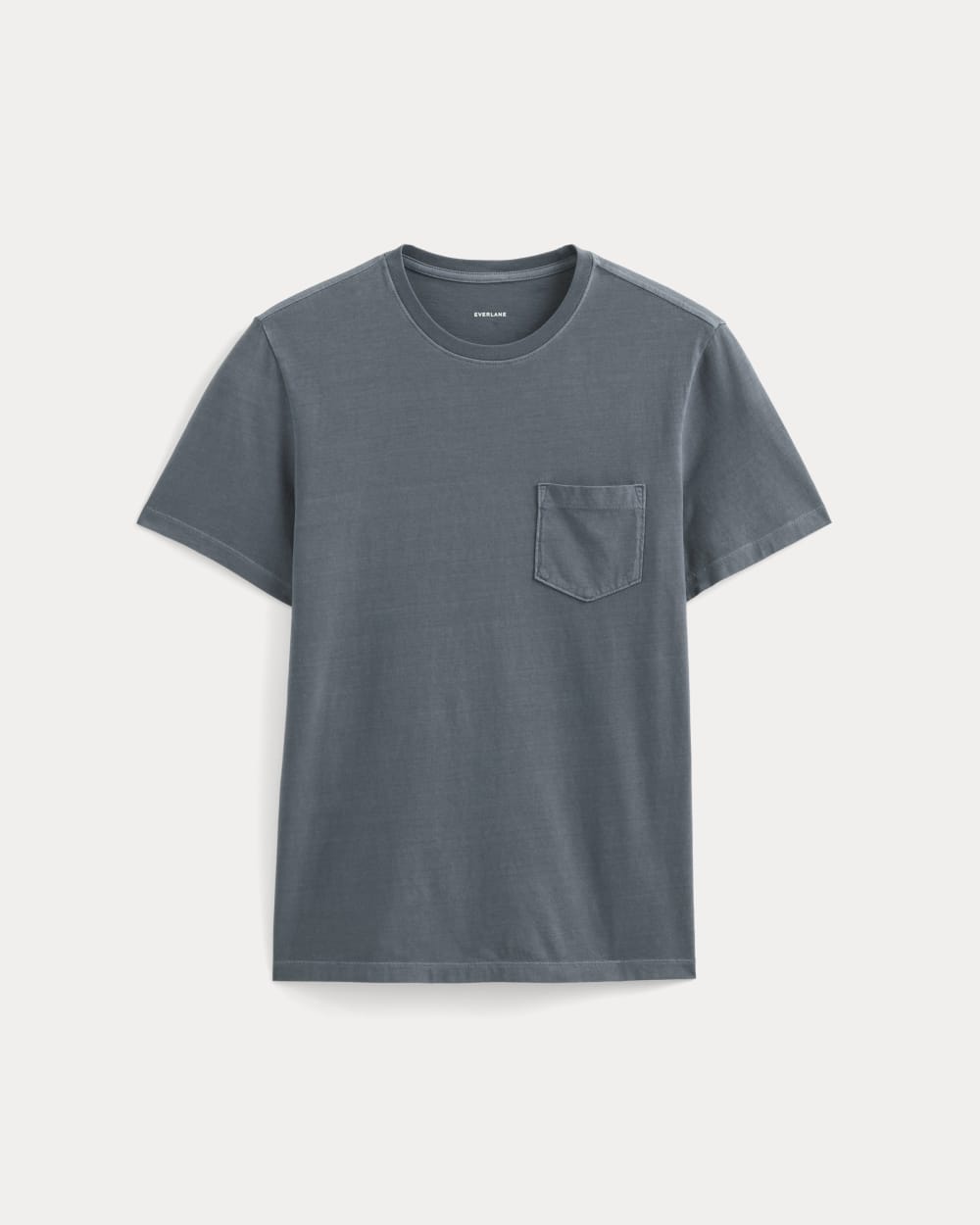 The Essential Organic Garment-Dyed Crew | Navy – Everlane