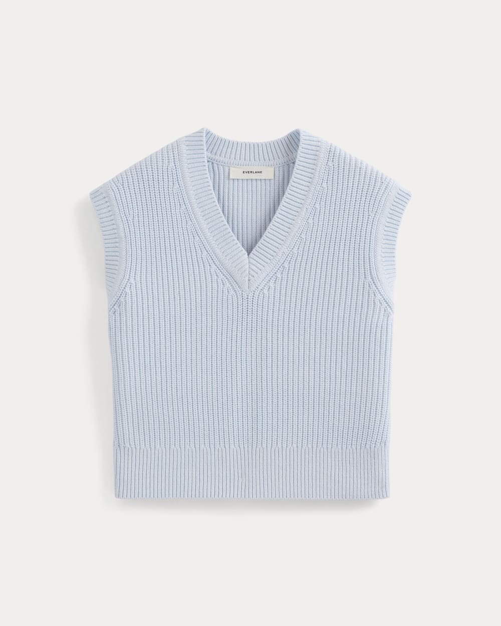 womens-ribbed-v-neck-vest-cotton-skywritting | alt