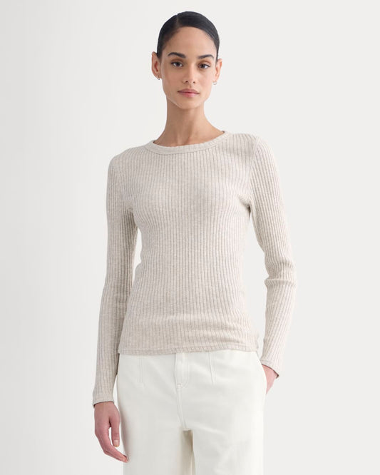 womens-rib-knit-crew-peyote-bone | primary