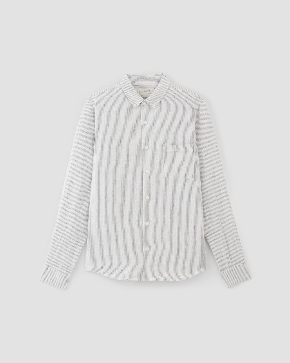 The Classic Shirt in Linen | White / Black – Everlane