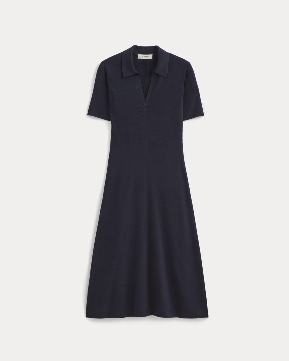 The Knit Polo Dress | Navy Everlane The Knit Polo Dress | Navy Everlane