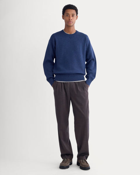 Pleated Trouser in Tailor Twill | Heathered Fudge – Everlane