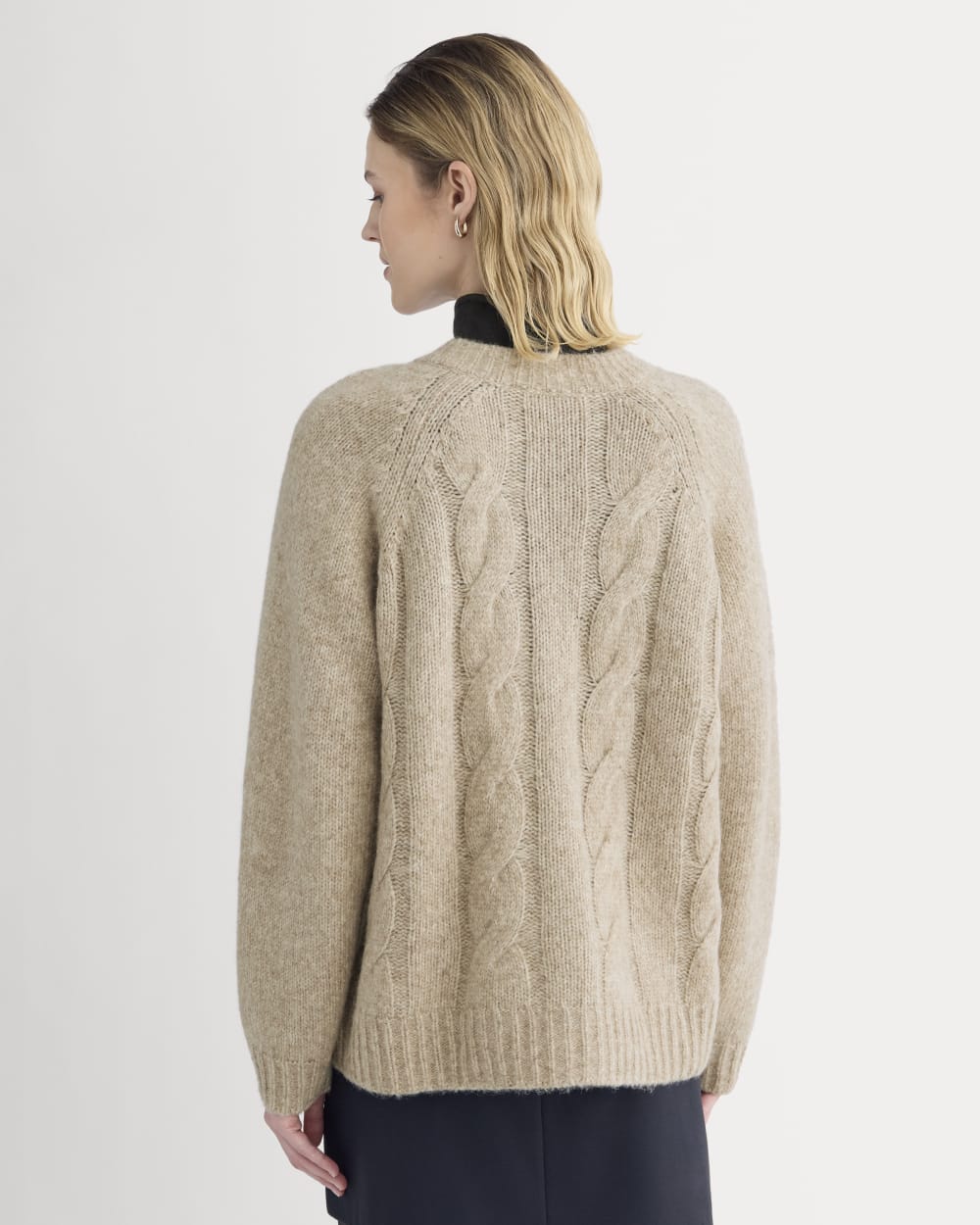 Cloud Cable Cardigan | Heathered Oatmeal – Everlane
