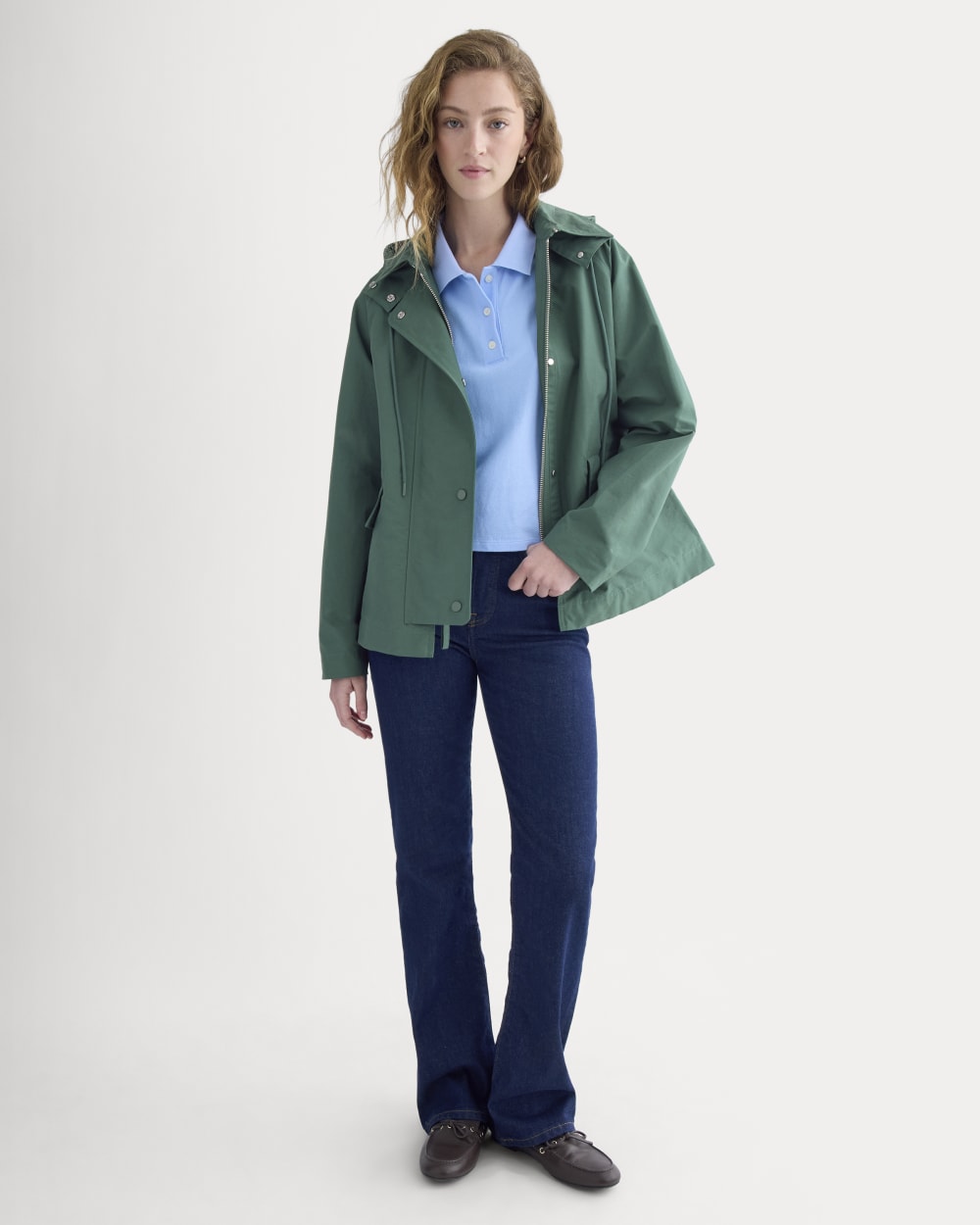 womens-short-anorak-hunter-green