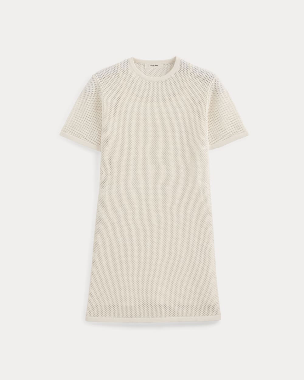 womens-mesh-knit-short-sleeve-dress-bone | alt