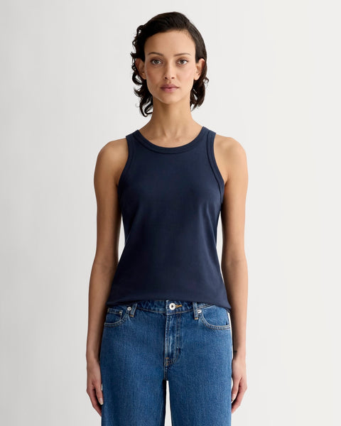 The Tank in Essential Cotton | Navy – Everlane